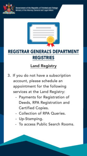Revised Procedures Land 3